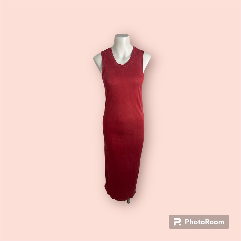 Cotton Citizen extra small red maxi dress sleeveless